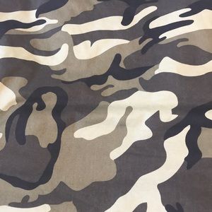 LOVE TREE camouflage greens hooded cotton/ polyester/acrylic lined jacket